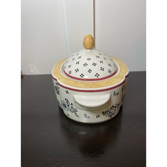 Villeroy & Boch Plantation Switch 5 Silma Oval Covered Vegetable Dish Bow 8 1/2" - Picture 6 of 16